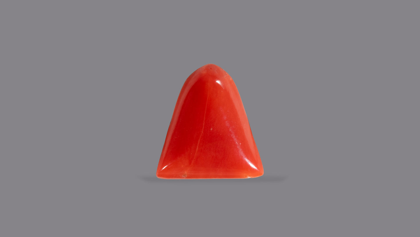 Natural Italian Red Coral (Moonga) 5.01 Carats