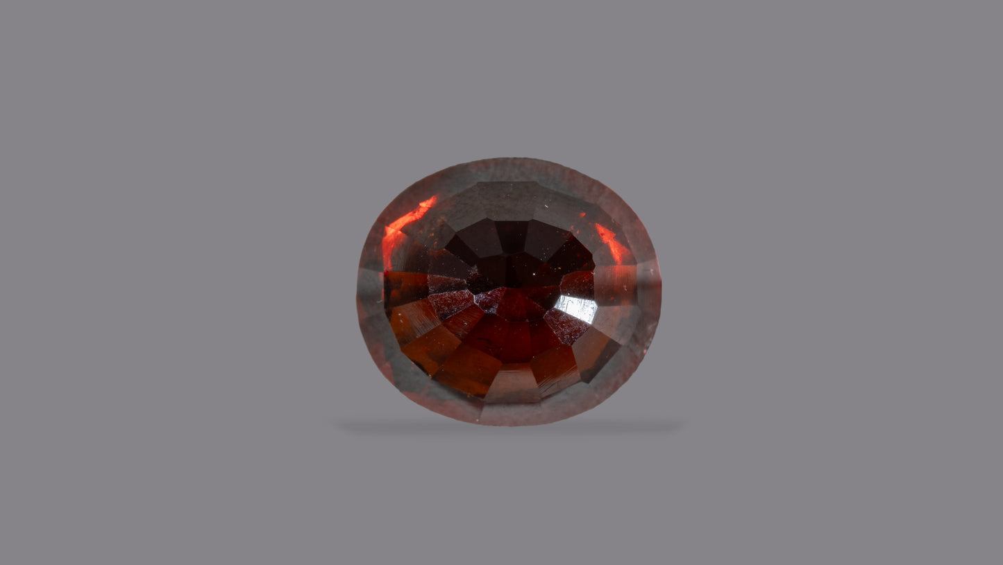 Natural Sri-Lankan Hessonite (Gomed) 8.58 Carats