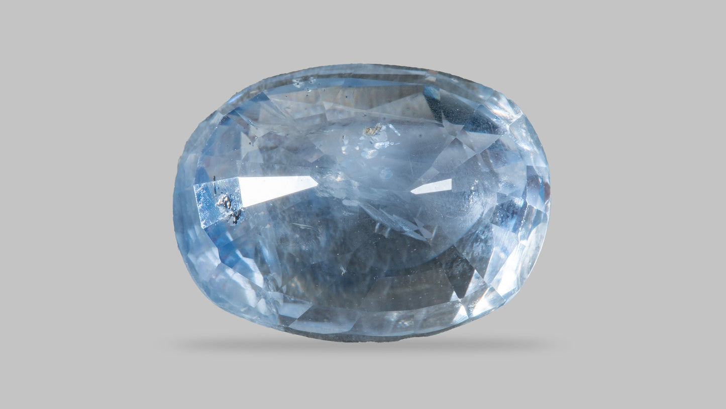 Natural Blue Sapphire (Neelam) 7.42 Carats