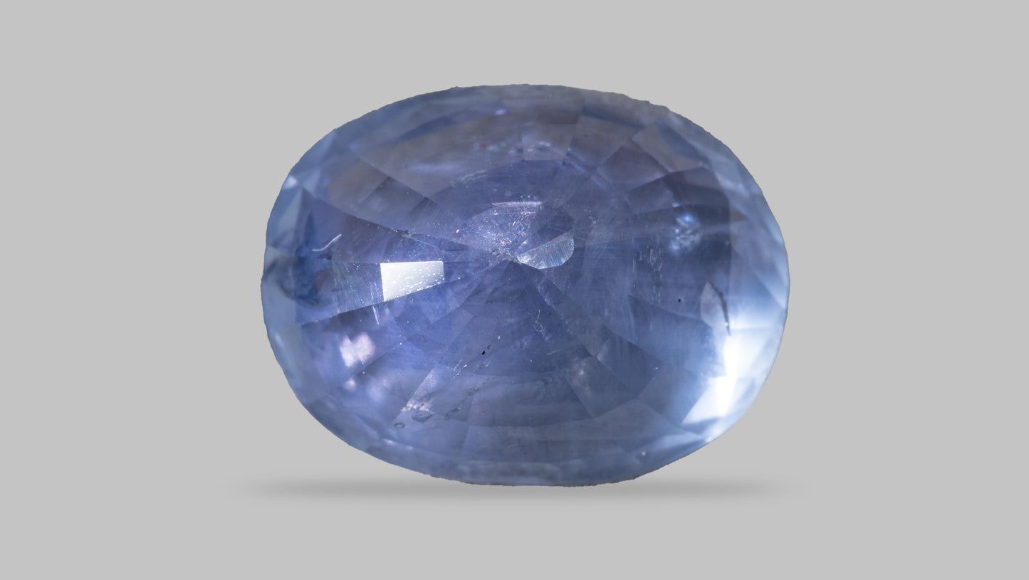 Natural Blue Sapphire (Neelam) 7.16 Carats