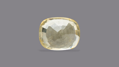Natural Yellow Sapphire (Pukhraj) 6.89 Carats