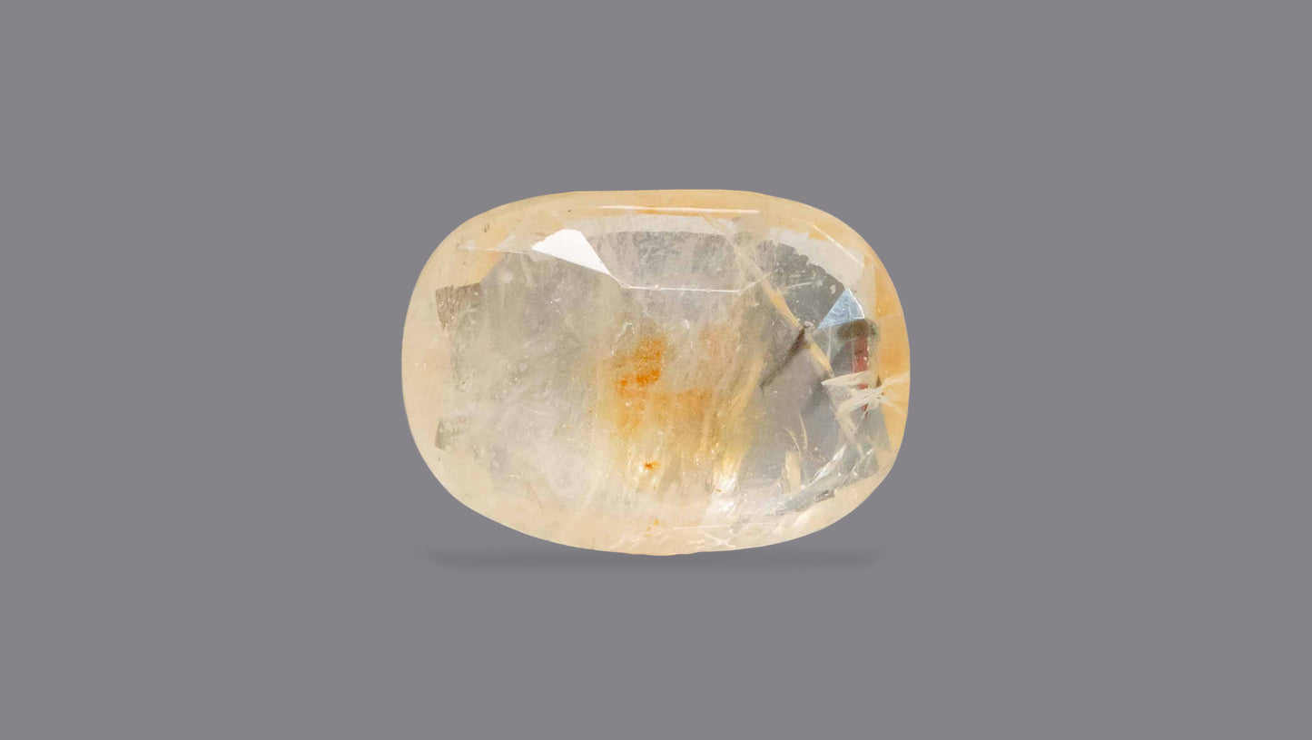 Natural Yellow Sapphire (Pukhraj) 4.07 Carats