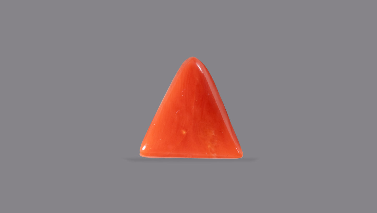 Natural Red Coral (Moonga) 6.06 Carats