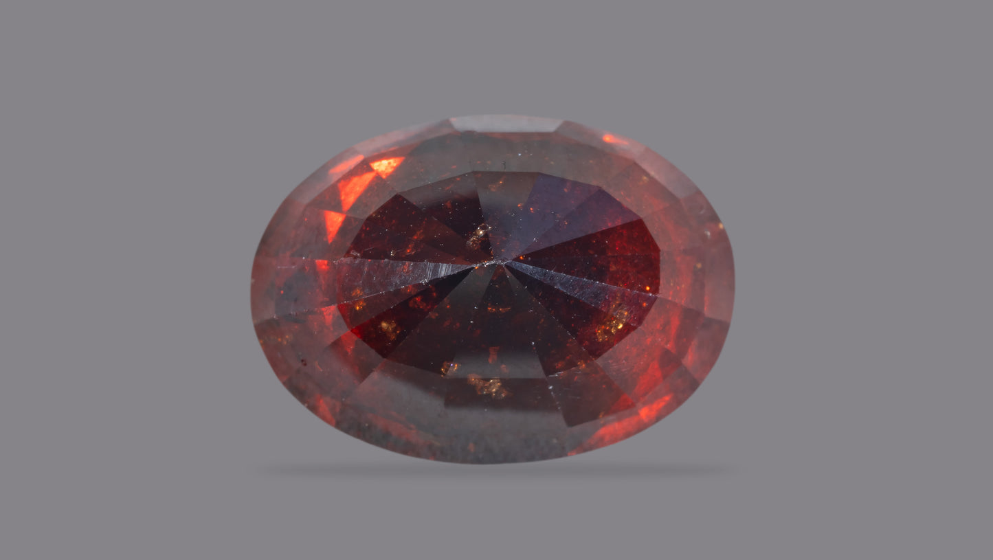 Natural Sri-Lankan Hessonite (Gomed) 12.13 Carats