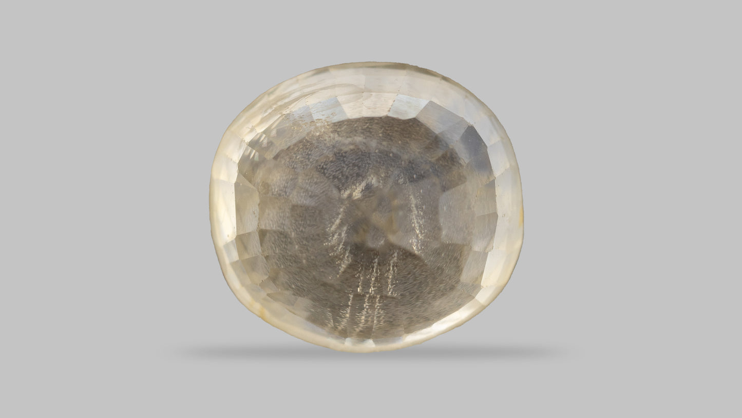 Natural Yellow Sapphire (Pukhraj) 4.30 Carats