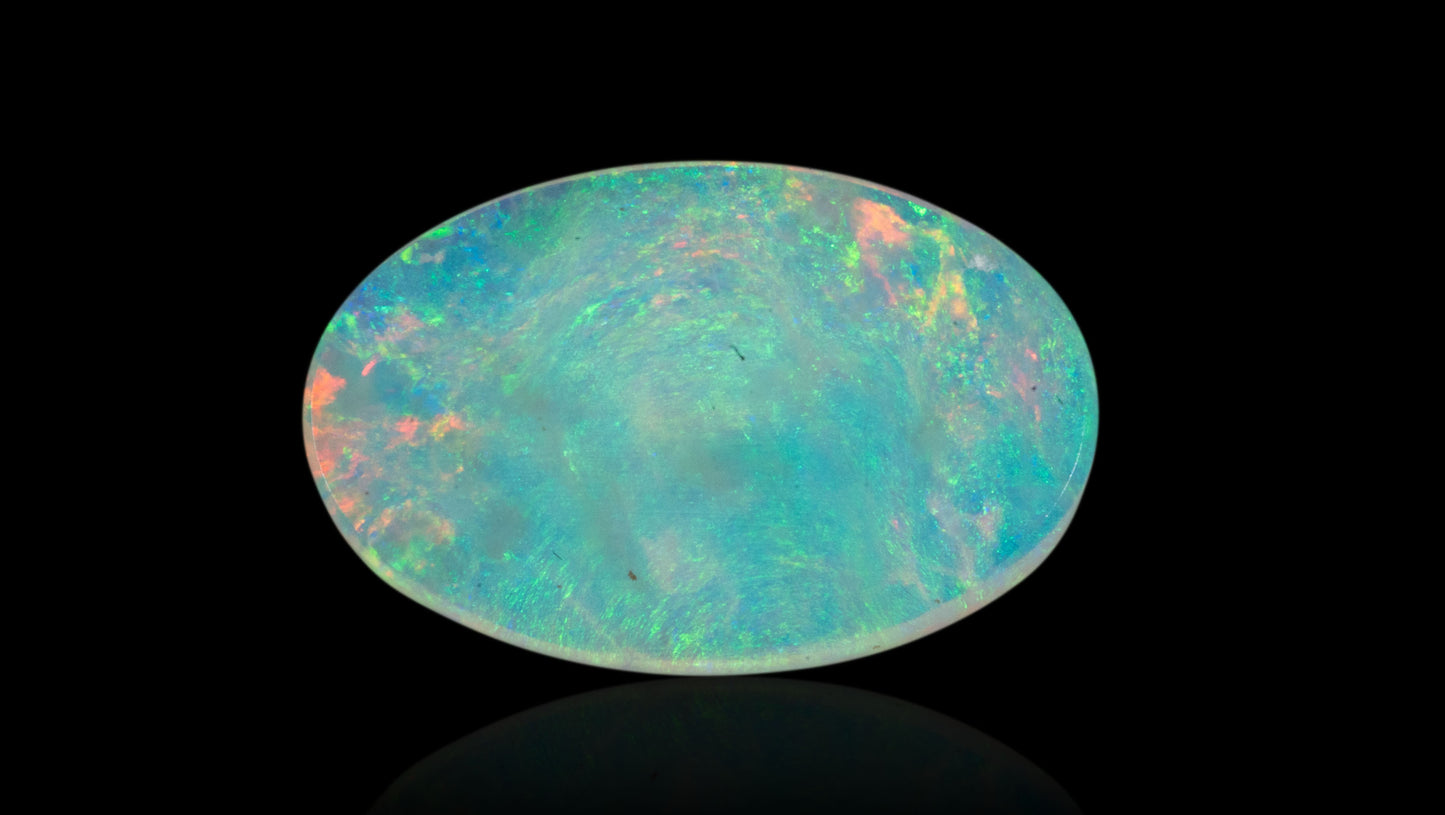 Natural Australian White Fire Opal 2.91 Carats