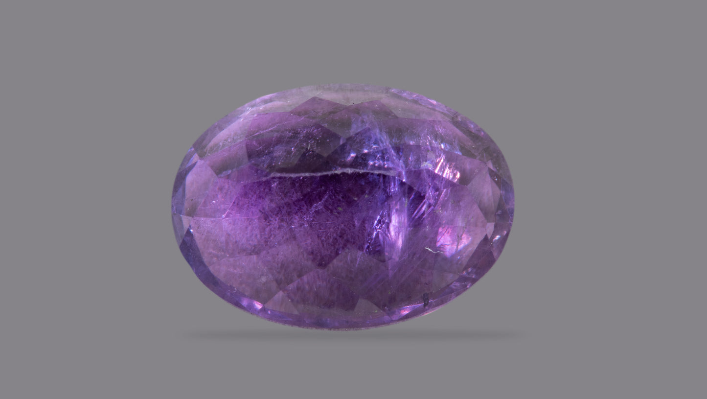 NATURAL AMETHYST 7.60 CARATS.