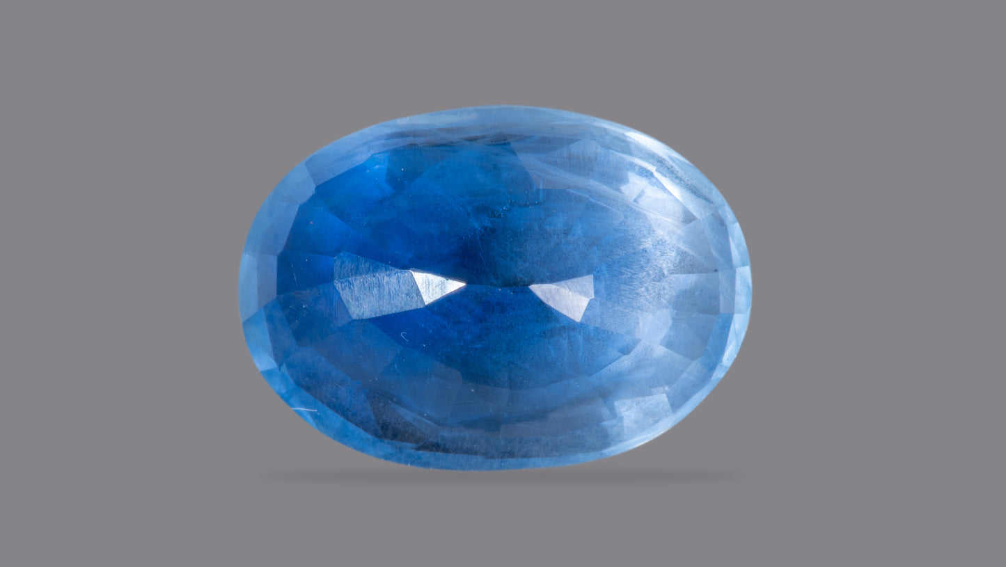 Natural Blue Sapphire (Neelam) 7.71 Carats