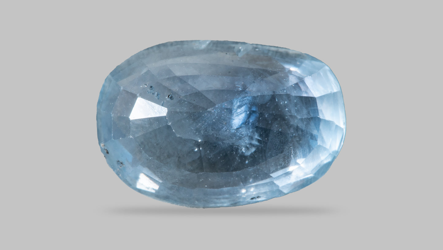 Natural Blue Sapphire (Neelam) 6.60 Carats