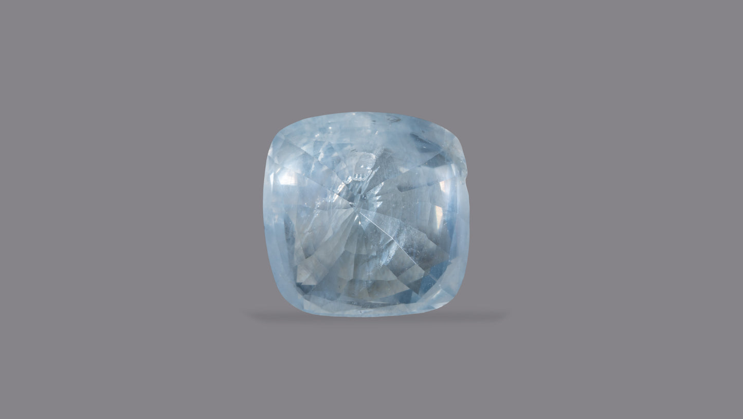 Natural Blue Sapphire (Neelam) 5.80 Carats