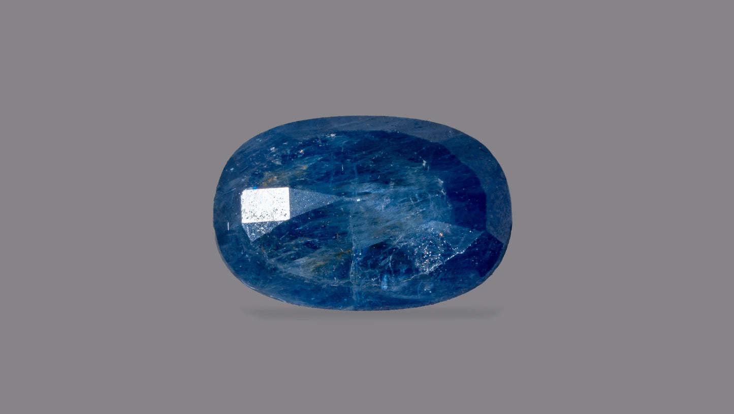 Natural Blue Sapphire (Neelam) 5.92 Carats