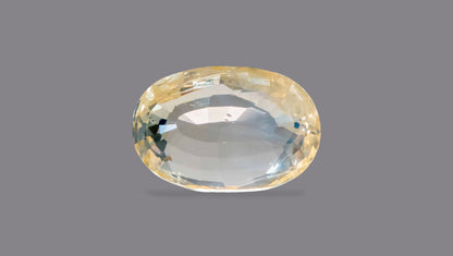Natural Yellow Sapphire (Pukhraj) 6.09 Carats