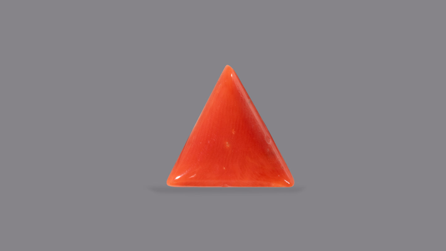 Natural Italian Red Coral (Moonga) 6.16 Carats