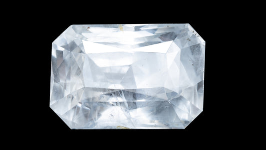 NATURAL WHITE SAPPHIRE  10.19 CARATS