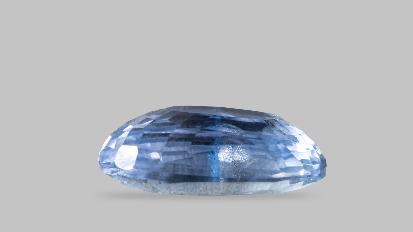 Natural Blue Sapphire (Neelam) 4.09 Carats