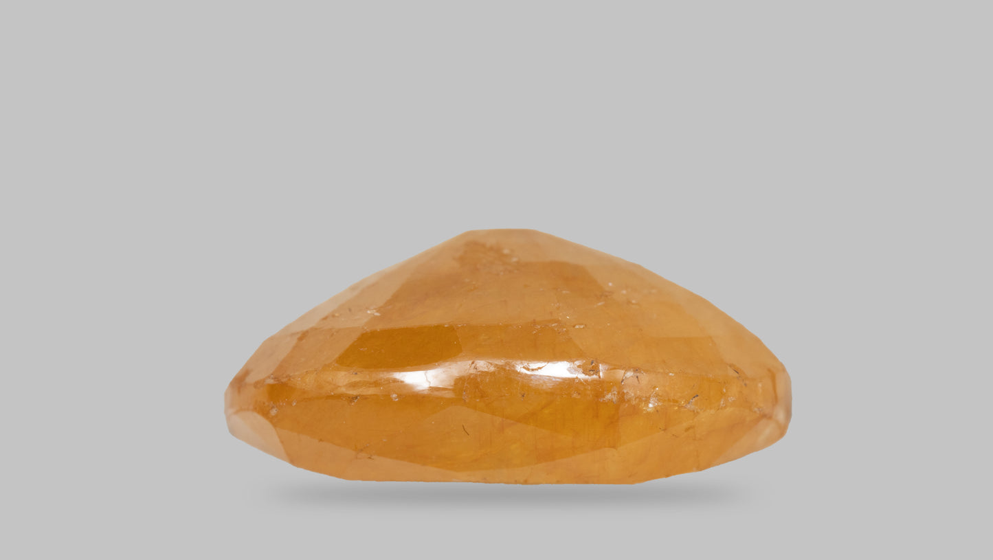 Natural Yellow Sapphire (Pukhraj) 12.04 Carats