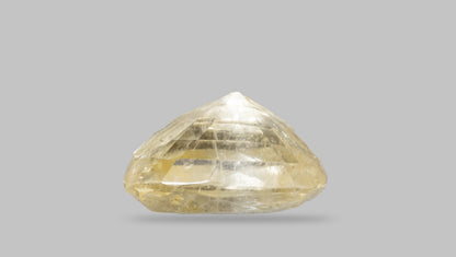 Natural Yellow Sapphire (Pukhraj) 6.74 Carats