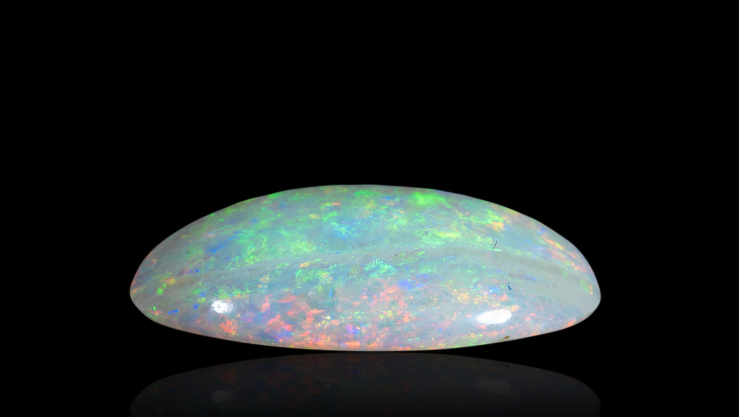 Natural Australian White Fire Opal 5.80 Carats