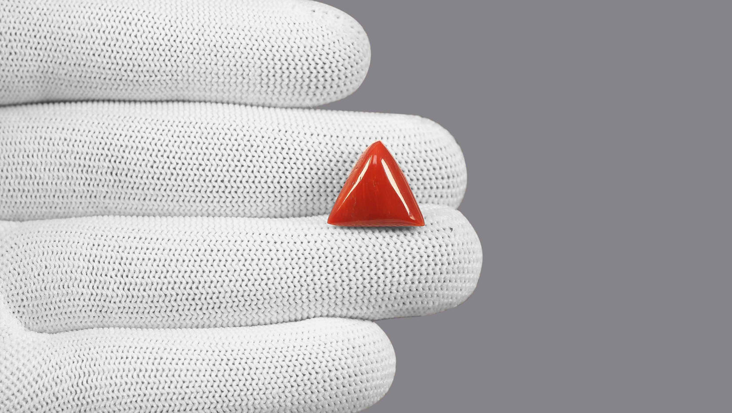 Natural Italian Red Coral (Moonga) 10.34 Carats