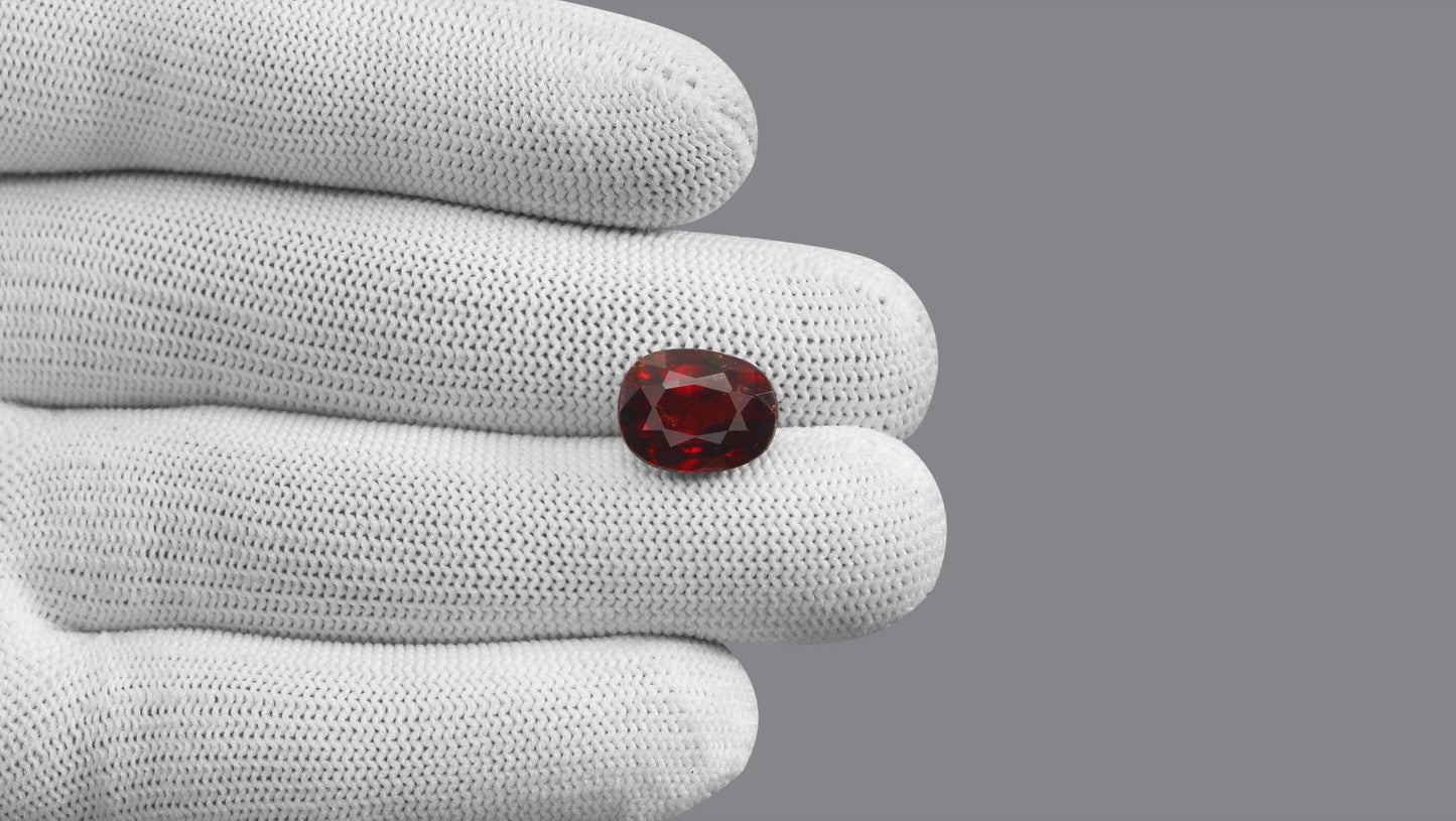 Natural Sri-Lankan Hessonite (Gomed) 9.12 Carats