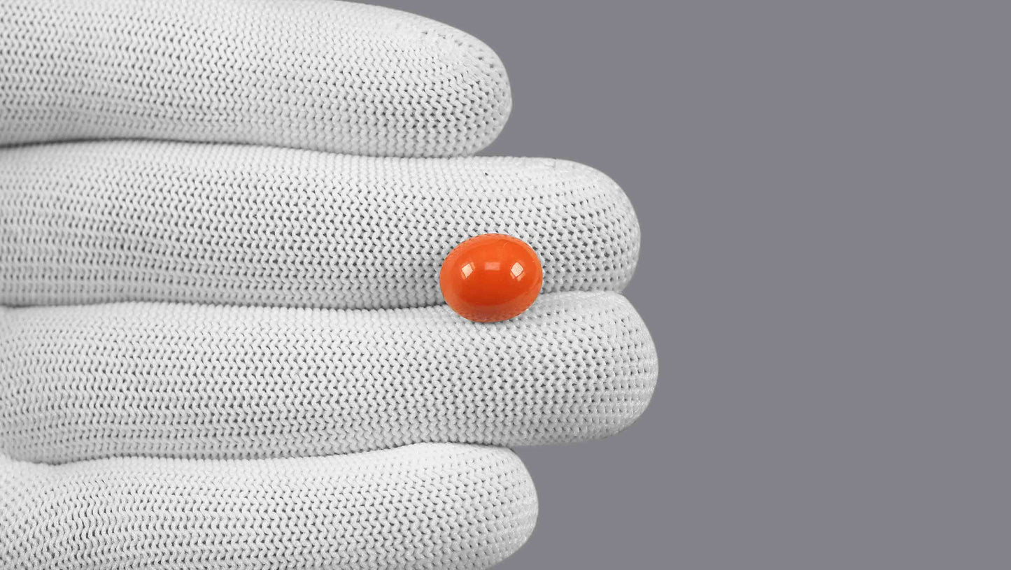 Japanese Red Coral (Moonga) 4.89 Carats