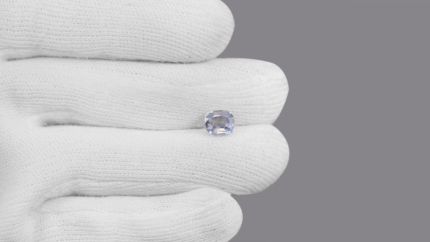 Natural Blue Sapphire (Neelam) 3.46 Carats