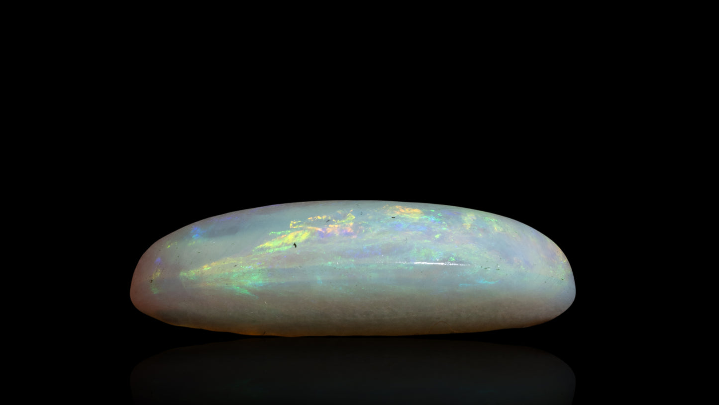 Natural Australian White Fire Opal 3.74 Carats