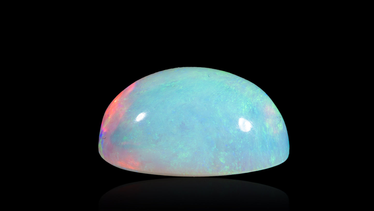 Natural Australian White Fire Opal 7.50 Carats