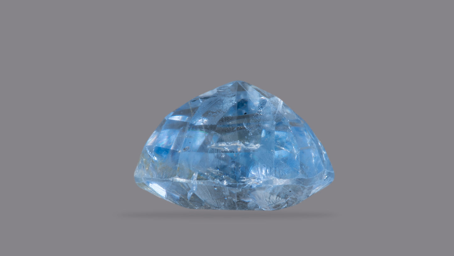 Natural Blue Sapphire (Neelam) 4.49 Carats
