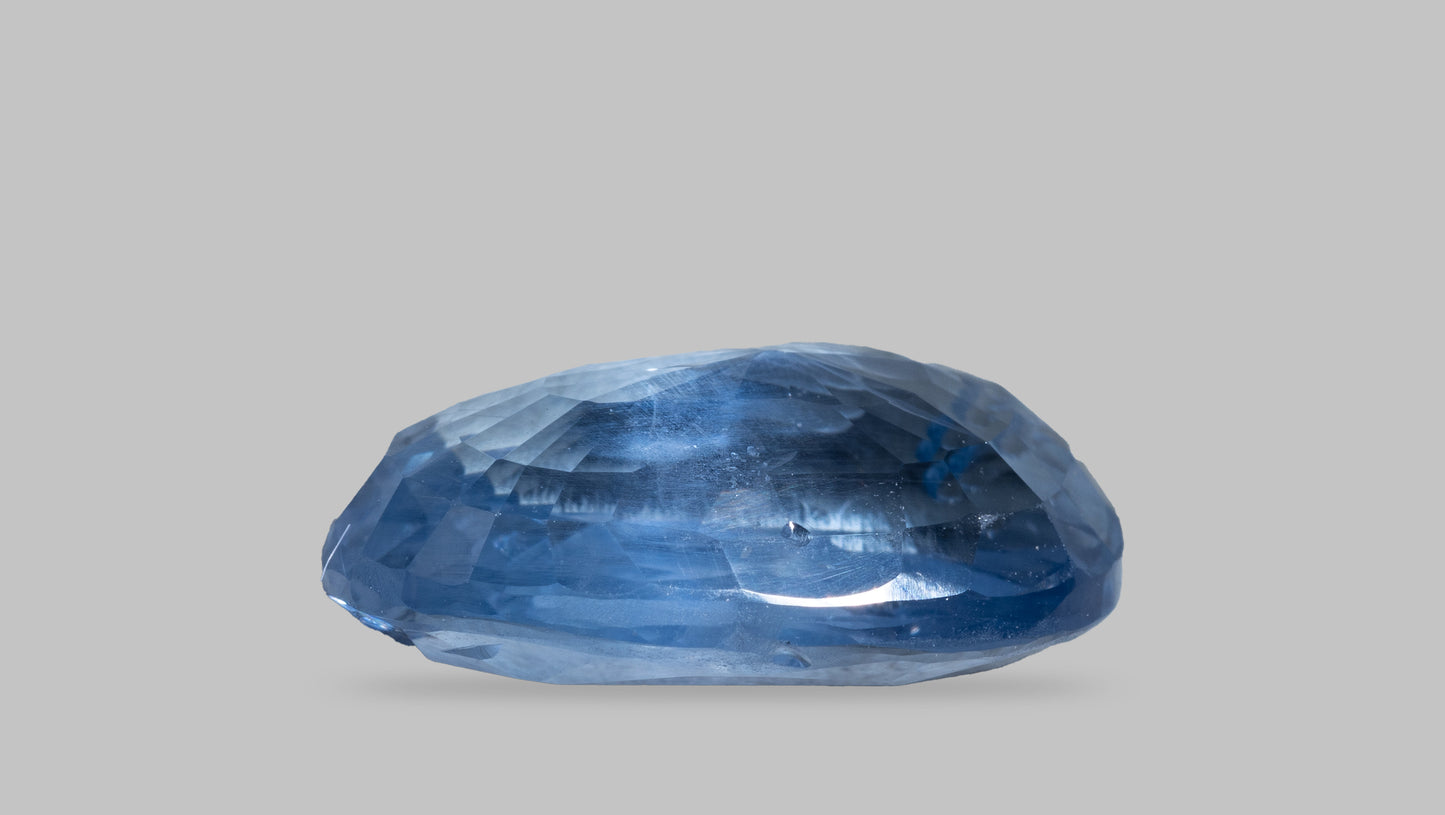 NATURAL BLUE SAPPHIRE (NEELAM) 3.14 CARATS
