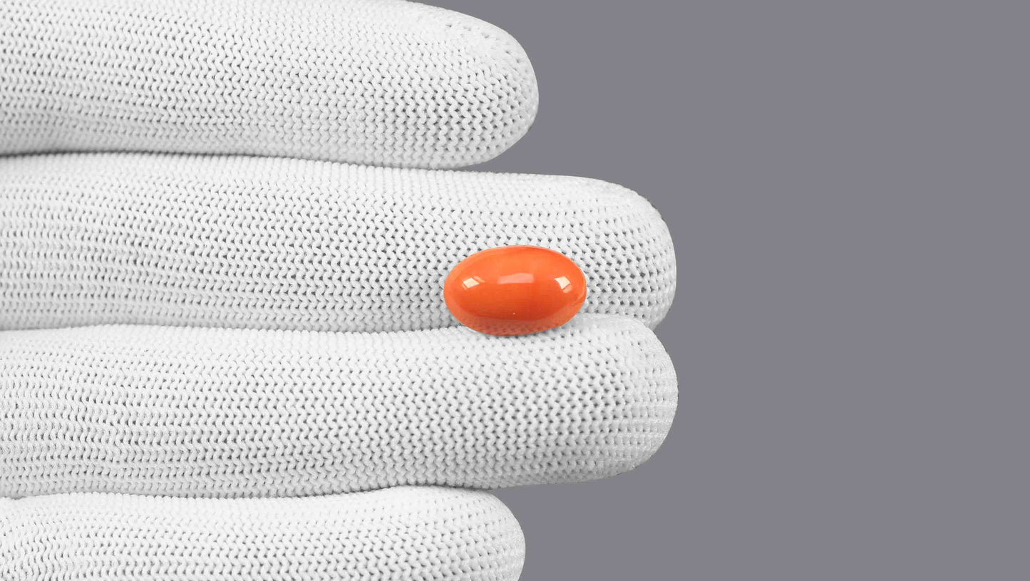 Japanese Red Coral (Moonga) 6.08 Carats