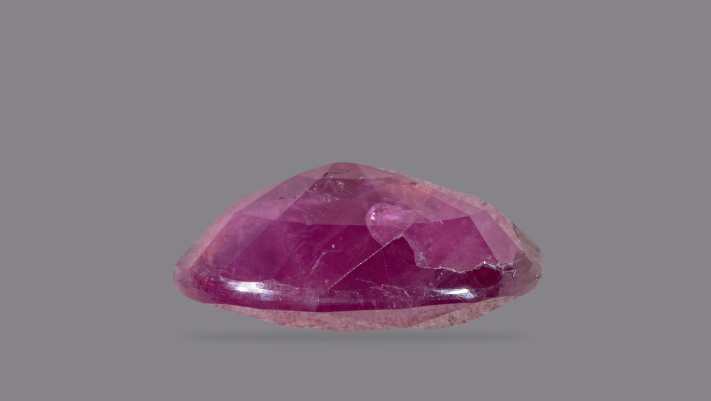 Natural Madagascar Ruby (Manik) 6.28 Carats