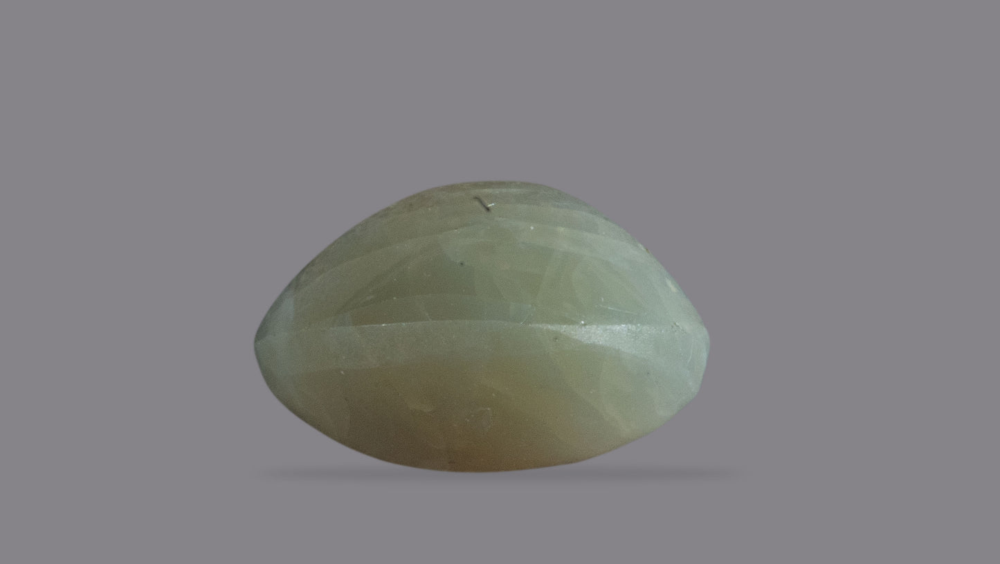 Natural Cat'S Eye (Lehsuniya) 3.97 Carats