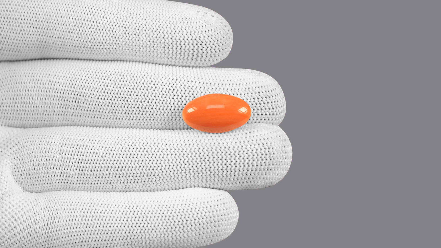 Japanese Red Coral (Moonga) 6.81 Carats