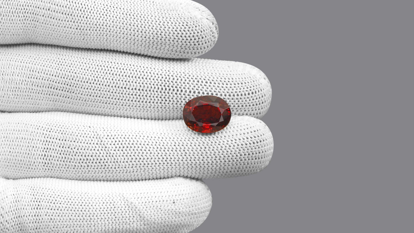 Natural Sri-Lankan Hessonite (Gomed) 8.37 Carats