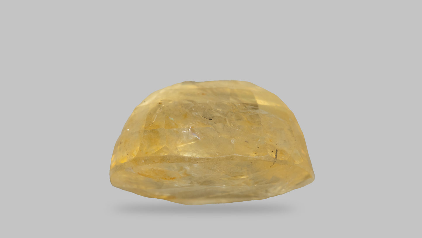 Natural Yellow Sapphire (Pukhraj) 10.15 Carats