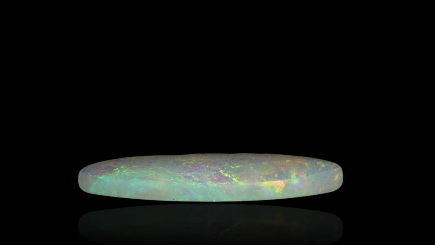 Natural Australian White Fire Opal 2.91 Carats