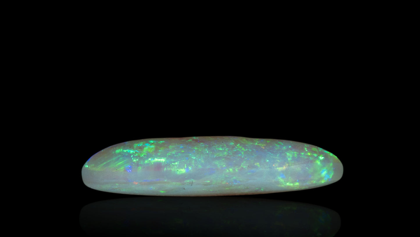 Natural Australian White Fire Opal 3.41 Carats