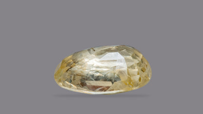 Natural Yellow Sapphire (Pukhraj) 7.76 Carats