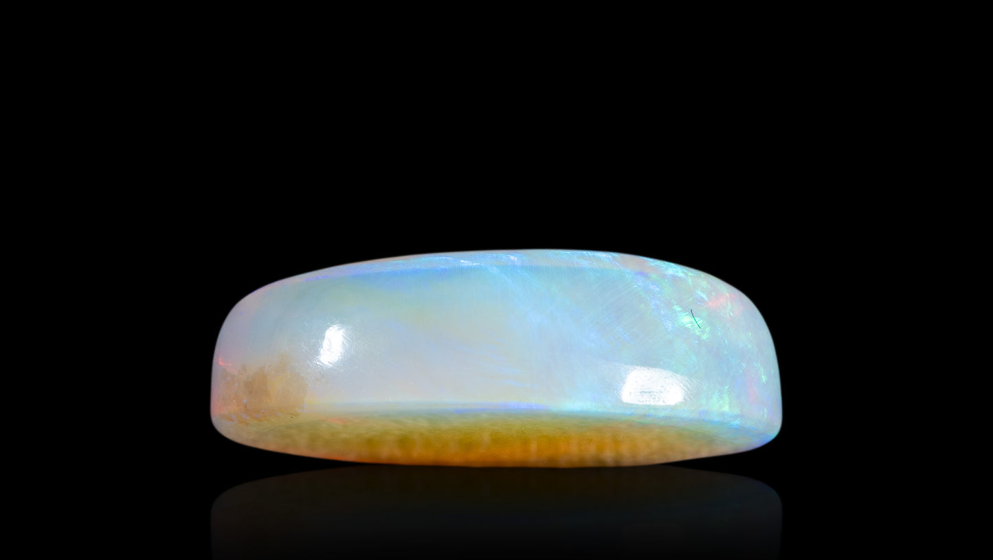 Natural Australian White Fire Opal 4.38 Carats