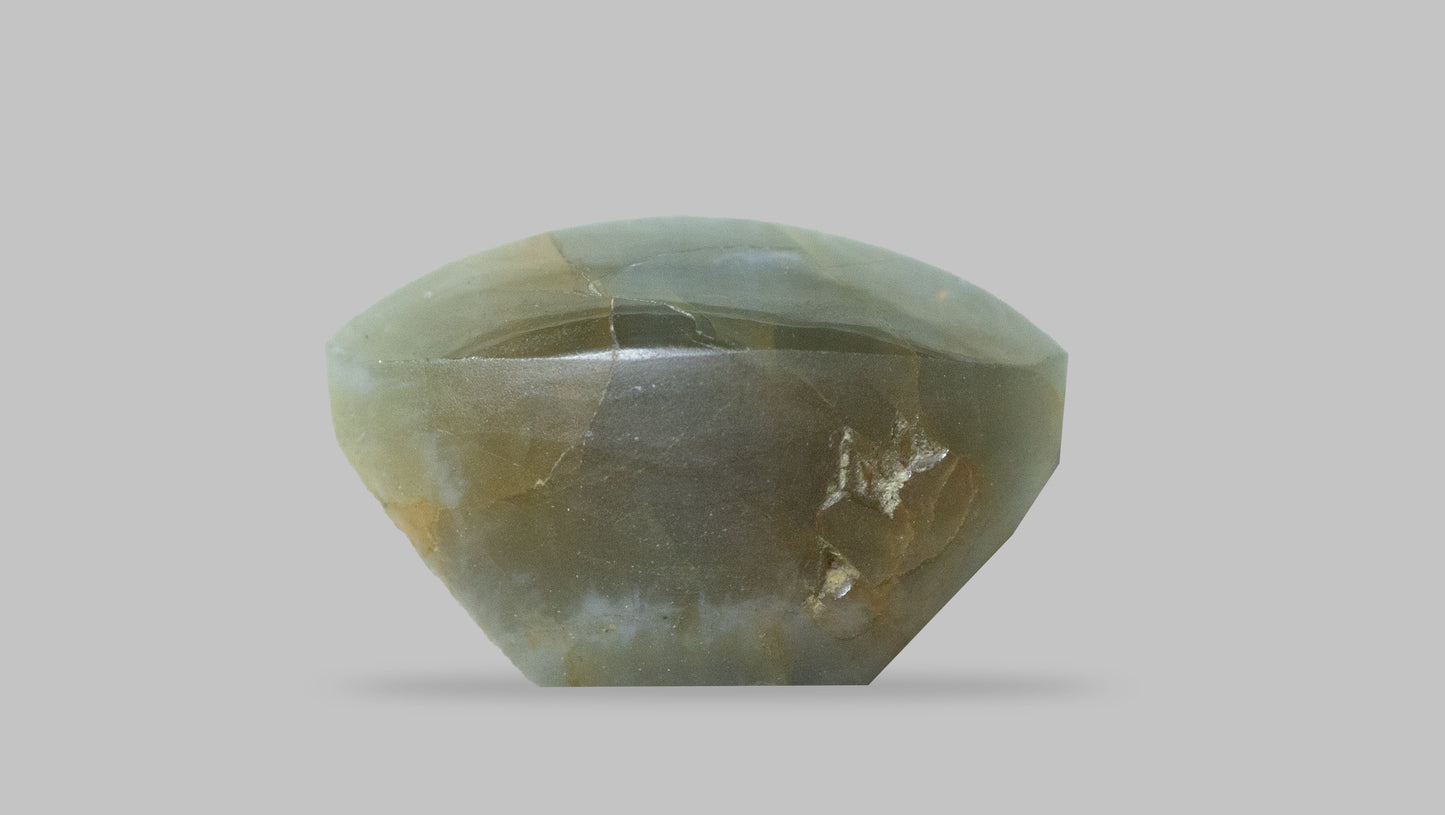 Natural Cat'S Eye (Lehsuniya) 5.17 Carats