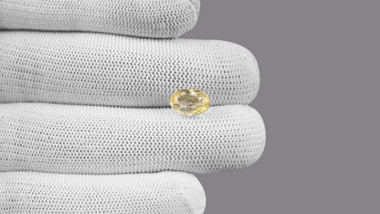 Natural Yellow Sapphire (Pukhraj) 3.91 Carats