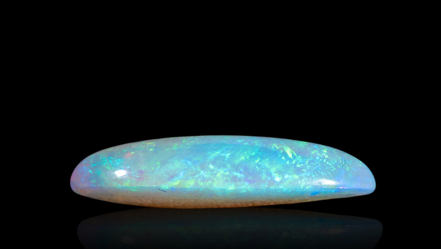 Natural Australian White Fire Opal 5.95 Carats