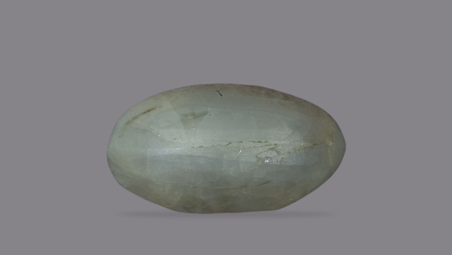 Natural Cat'S Eye (Lehsuniya) 5.73 Carats