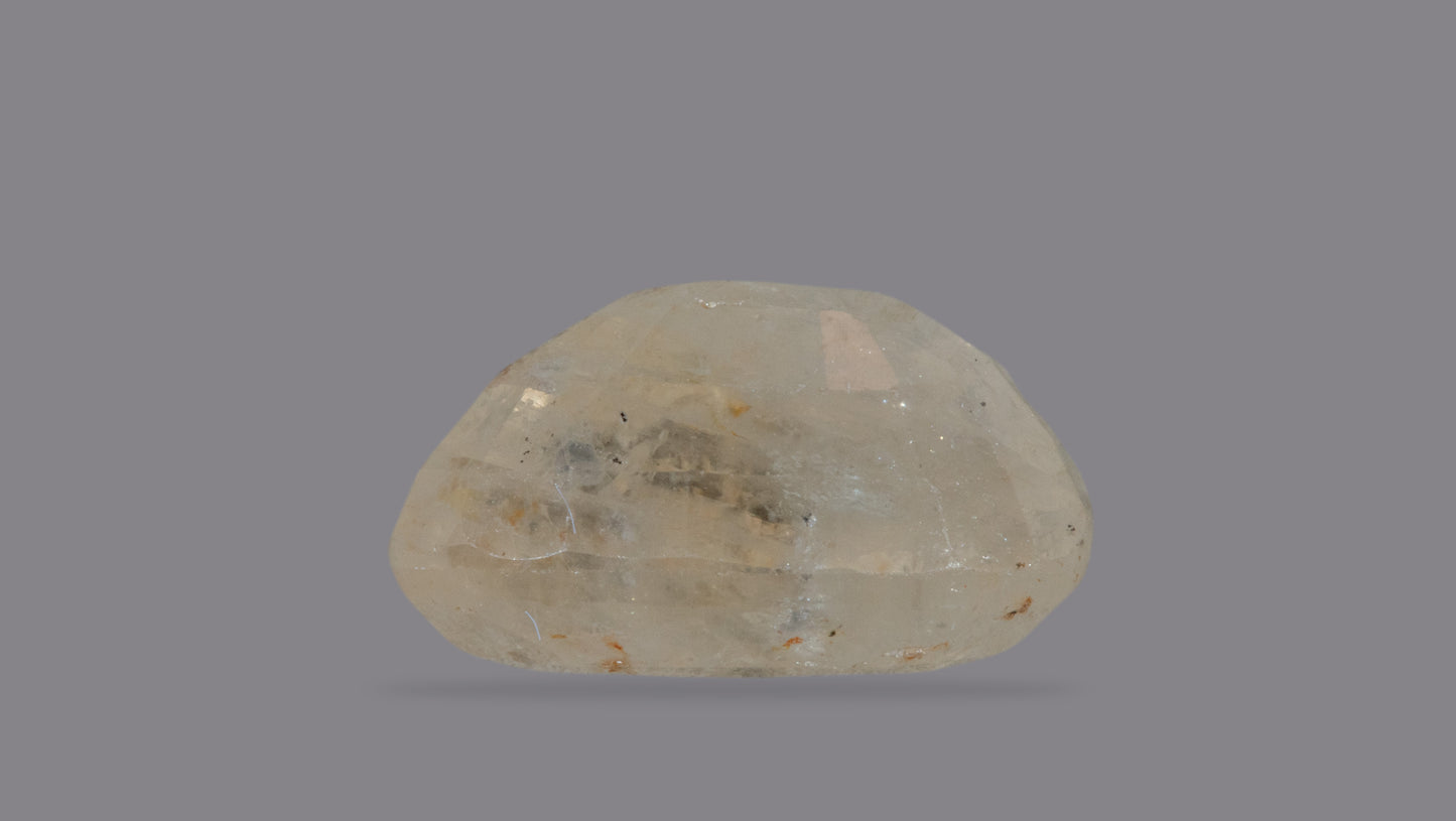 NATURAL YELLOW SAPPHIRE (PUKHRAJ) 6.78 CARATS
