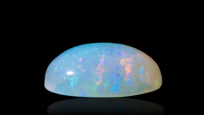 Natural Australian White Fire Opal 3.86 Carats