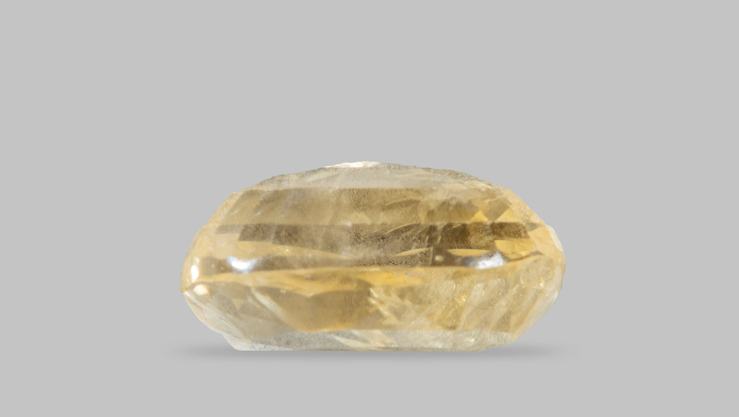 Natural Yellow Sapphire (Pukhraj) 5.84 Carats