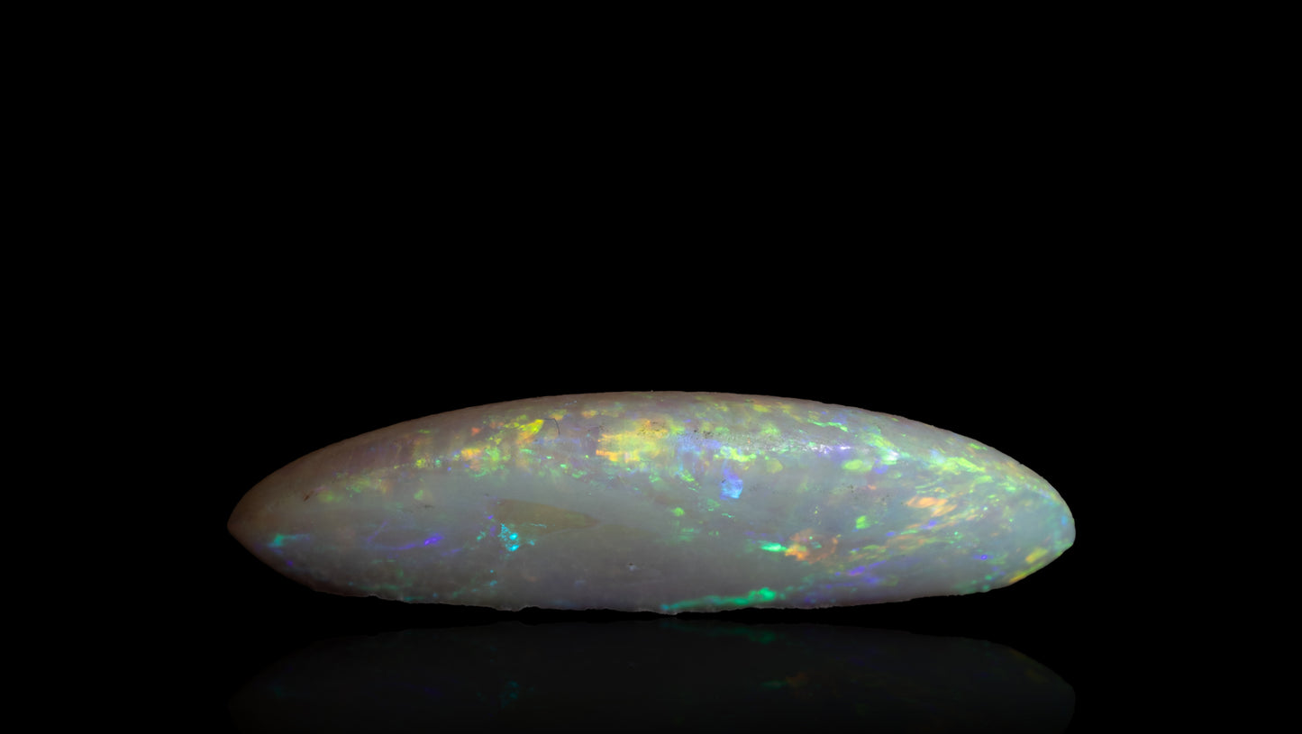 Natural Australian White Fire Opal 3.61 Carats