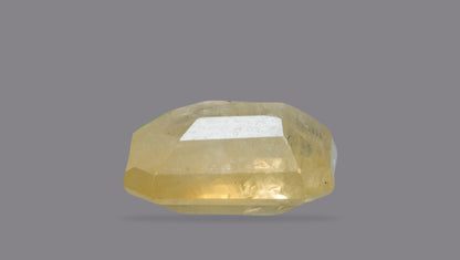 Natural Yellow Sapphire (Pukhraj) 7.36 Carats