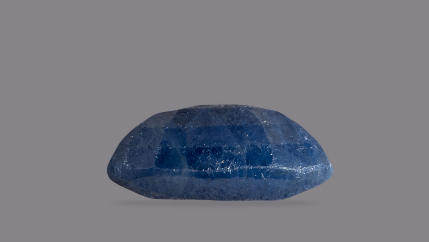 Natural Blue Sapphire (Neelam) 5.07 Carats